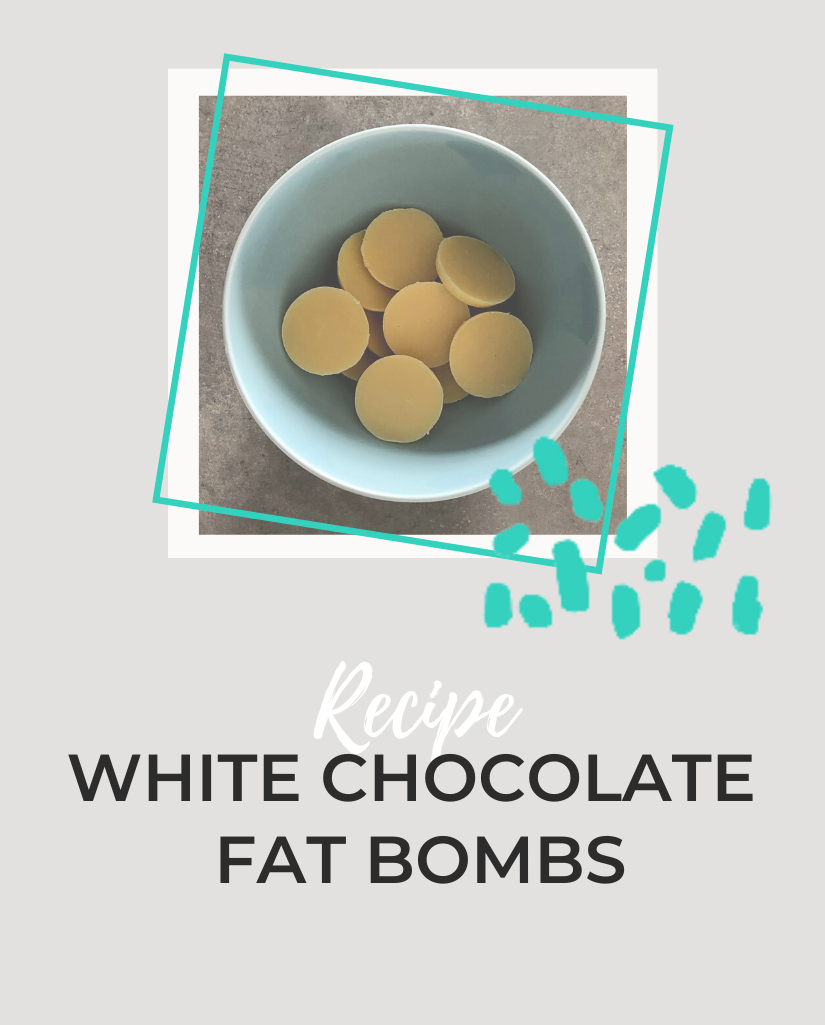 WHITE CHOCOLATE FAT BOMBS