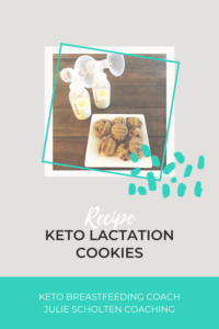 the BEST keto lactation cookies recipe to increase milk supply from keto breastfeeding coach