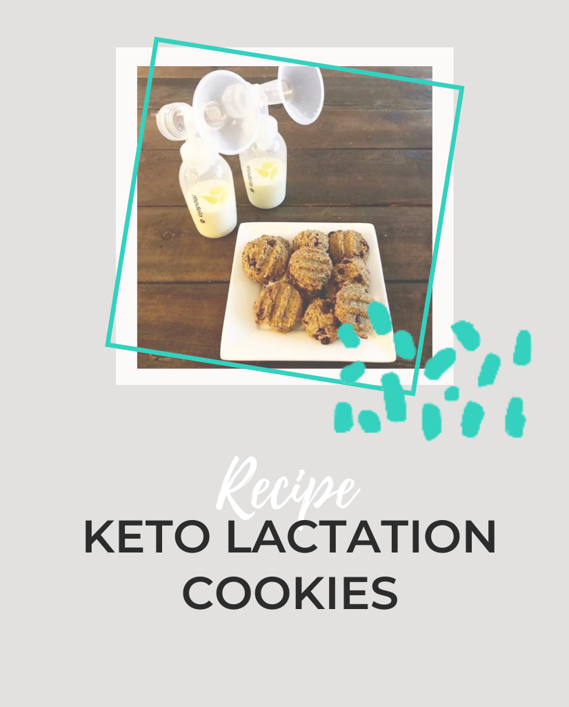 the BEST keto lactation cookies recipe to increase milk supply from keto breastfeeding coach