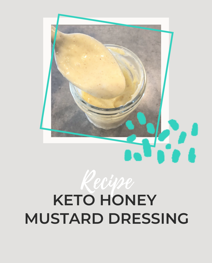 Keto Honey mustard dressing