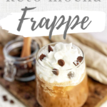 Lactation Keto Mocha Frappe With Whipped Cream and Chocolate Chips
